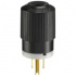 Hubbell Clavija, 15A, 125V, Nema 5-15P, Negro  1