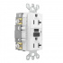 Hubbell Tomacorriente HUB-GFS-G5362-W, 2 Enchufes, 125V, 20A, Blanco