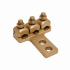 Hubbell Terminal para Cable Q3A442N, 3 Conductores, 2 Orificios, 850-1000 AWG, Cobre, 1 Pieza