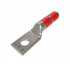 Hubbell Terminal de Barril para Cable YA8CTC14, 1 Orificio 1/4", Plata/Rojo
