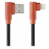 Hune Cable USB A Macho - Lightning USB Macho, 1.2 Metros, Café  1