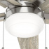 Hunter Ventilador de Techo KHAMSIN, 3 Velocidades, 52", Café - Imagen adicional 1