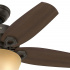 Hunter Ventilador de Techo 52218, 4 Velocidades, 42", Café Oscuro  2