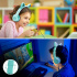 HyperGear Audífonos Gamer para Niños Kombat Kitty, Alámbrico, 1.8 Metros, 3.5mm, Turquesa  7