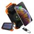 Cargador Portátil HyperGear Power Bank 14659, 10.000mAh, Negro/Naranja   1