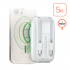 Cargador Portátil HyperGear Power Bank Mag Grip Go, 5000mAh, Blanco