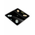 Báscula Corporal Inteligente Hypermark HM0043B, Android/iOS, Negro, Medición de IMC/Grasa Corporal/Agua/Hueso/Musculo  3