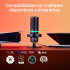 HyperX Micrófono para Streaming DuoCast, Alámbrico, USB, Negro  6