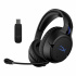 HyperX Audífonos Gamer Cloud Flight para PC, PS4 y PS4 Pro, Inalámbrico, USB-A, Negro  2