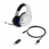 HyperX Audífonos Gamer Cloud Stinger Core para PS4/PC, Inalámbrico, USB, Blanco  8