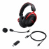 HyperX Audífonos Gamer Cloud II Wireless 7.1, Inalámbrico, 3.5mm, Negro/Rojo  6