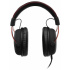 HyperX Audífonos Gamer Cloud II Red 7.1, Alámbrico, 1 Metro + 2 Metros de Extensión, 3.5mm, Negro/Rojo  3