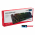 Teclado Gamer HyperX Alloy Origins Core LED RGB TKL, Teclado Mecánico, HyperX Blue, Alámbrico, USB, Negro, Inglés   6