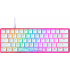 Teclado Gamer HyperX HyperX Alloy Origins 60 LED RGB 60%, Teclado Mecánico, HyperX Red, Alámbrico, USB, Rosa, Inglés   12