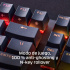 Teclado Gamer HyperX Alloy Origins PBT RGB, Teclado Mecánico, HyperX Red, USB A, Negro (Inglés)  12
