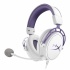 HyperX Audífonos Gamer Cloud Alpha, Alámbrico, 1.3 Metros, 3.5mm, Blanco/Púrpura - Imagen adicional 1
