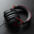 HyperX Audífonos Gamer Cloud Alpha, Alámbrico, 1.3 Metros, 3.5mm, Negro/Rojo  2