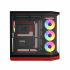 Gabinete Hyte Y50 RGB, Midi-Tower, ATX/EATX/Micro-ATX/Mini-ITX, USB 3.0, sin Fuente, 4 Ventiladores Instalados, Negro/Rojo - Imagen adicional 3