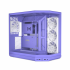 Gabinete Hyte Y50 RGB, Midi-Tower, ATX/EATX/Micro-ATX/Mini-ITX, USB 3.0, sin Fuente, 4 Ventiladores Instalados, Morado