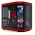 Gabinete Hyte Y70, Midi-Tower, ATX/EATX/Micro-ATX/Mini-ITX, USB 3.0, sin Fuente, sin Ventiladores Instalados, Negro/Rojo  1