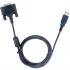 Hytera Cable Programador USB, 1.2 Metros, Negro, para MD650/MD780/RD620/RD980/RD980S  1