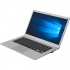 Laptop Hyundai Thinnote-A 14" HD, Intel Celeron N3350 1.10GHz, 4GB, 240GB + 64GB SSD, Windows 10 Home 64-bit, Plata  3