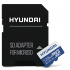 Memoria Flash Hyundai SDC128GU3, 128GB MicroSDXC UHS-I Clase 10, con Adaptador   2