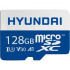 Memoria Flash Hyundai SDC128GU3, 128GB MicroSDXC UHS-I Clase 10, con Adaptador   1