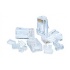 Ideal Plug RJ-45 Cat6, Transparente - 25 Piezas  1