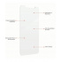 iFrogz Protector de Pantalla de Cristal Templado para iPhone 12/12 Pro, Transparente, Resistente a Rayones/Golpes  2