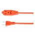 iGoto Extensión ER13-30NA, 3 Contactos, 125V, 30 Metros, Naranja  1