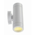 Illux Lámpara para Pared Arbotante ML-7411.B, Exteriores, Luz Cálida, 7W, Base GU10, Blanco, para Casa - No Incluye Foco  3