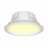 Illux Lámpara LED para Techo TL-6035.B40, Interiores, Luz Cálida, 35W, 2800 Lúmenes, Blanco, para Casa/Oficinas  2