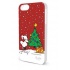 iLuv Carcasa Snoopy Navidad para iPhone 5, Rojo