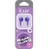 iLuv Audífonos Intrauriculares Bubble Gum 2, Alámbrico, 3.5mm, Púrpura  3