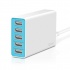 Cargador Portátil Iluv Power Bank RockWall de 5 Puertos USB, 5000mAh, Blanco  1