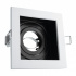 Innlite Lámpara LED Empotrable ADE-107, Interiores, hasta 50W, Base MR16, Blanco, para Casa/Comercial - No Incluye Foco