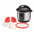 Instant Pot Olla Duo Gourmet, Antiadherente, 5.7 Litros, Aluminio  2
