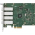 Intel Tarjeta de Red I350F4BLK de 4 Puertos, 1000 Mbit/s, Ethernet