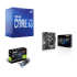 Procesador Intel Core i3-10100F, S-1200, 3.60GHz, Quad-Core, 6MB Caché (10ma Generación - Comet Lake) — incluye Tarjeta de Video ASUS GeForce GT 710 y Tarjeta Madre ASUS Prime H410M-E  1