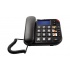 Interbras Teléfono con Teclas Grandes 4000098, Alámbrico, Negro  2