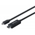 Manhattan Cable Mini DisplayPort 1.2 Macho - HDMI Macho, 4K, 60Hz, 3 Metros, Negro  1
