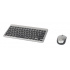 Kit de Teclado y Mouse Intellinet MWK4095, Inalámbrico, RF Inalámbrico, Gris, Inglés