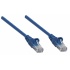 Intellinet Cable Patch Cat5e UTP RJ-45 Macho - RJ-45 Macho, 45cm, Azul   2