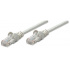 Intellinet Cable Patch Cat6 UTP RJ-45 Macho - RJ-45 Macho, 30cm, Gris