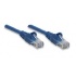 Intellinet Cable Patch Cat5e UTP RJ-45 Macho - RJ-45 Macho, 15cm, Azul  3