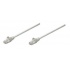 Intellinet Cable Patch Cat5e UTP CCA, RJ-45 Macho - RJ-45 Macho, 1 Metro, Gris - Imagen adicional 1