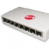 Switch Intellinet Fast Ethernet 502054, 10/100Mbps, 8 Puertos, 1000 Entradas – No Administrable - Imagen adicional 1