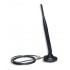 Intellinet Antena Interior Omnidireccional, RP-SMA Macho, 5dBi, 2.4 - 2.5 GHz - Imagen adicional 1
