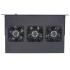 Intellinet Bandeja de 3 Ventiladores 1U, 19'', 220 - 240V, Negro - Imagen adicional 4